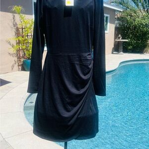 NWT Boden Black long sleeve Dress